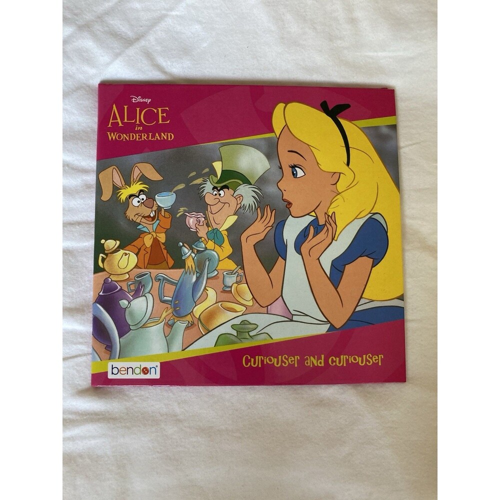Disney Alice in Wonderland Curiouser and Curiouser bendon books
